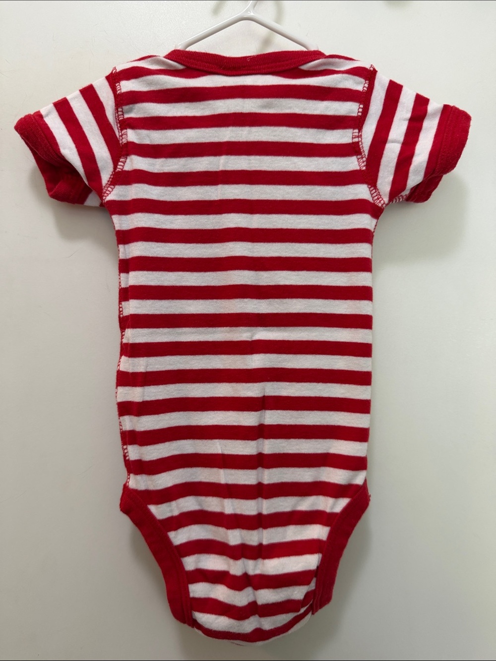 Labyrinth Red & White Striped Baby One-Piece Bodysuit - The Babe With The Power - Picture 4 of 6